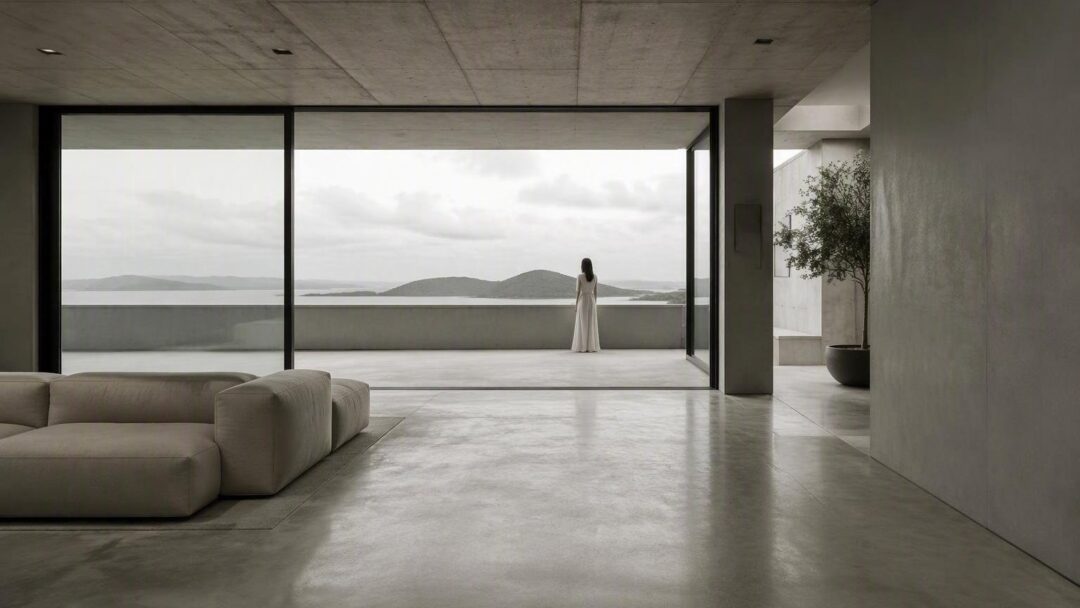 Minimalist living for a glamorous life