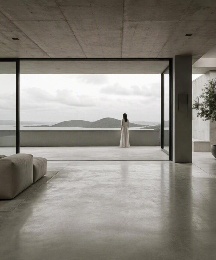 Minimalist living for a glamorous life