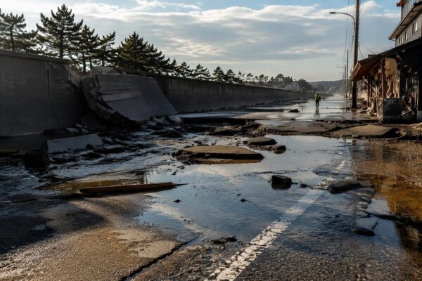 Record Rainfall in Chiba Leaves Six Dead and Thousands Stranded