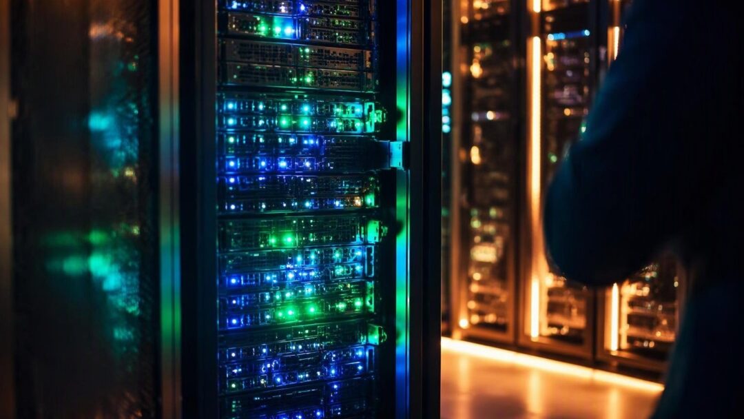A weekend of neon, protest and AI hype at DC’s data center bash