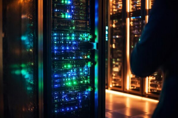 A weekend of neon, protest and AI hype at DC’s data center bash