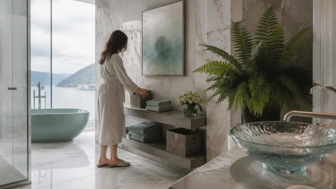Elevate your bathroom with chic and functional accessories for a spa-like experience