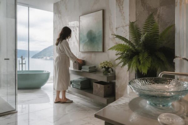 Elevate your bathroom with chic and functional accessories for a spa-like experience