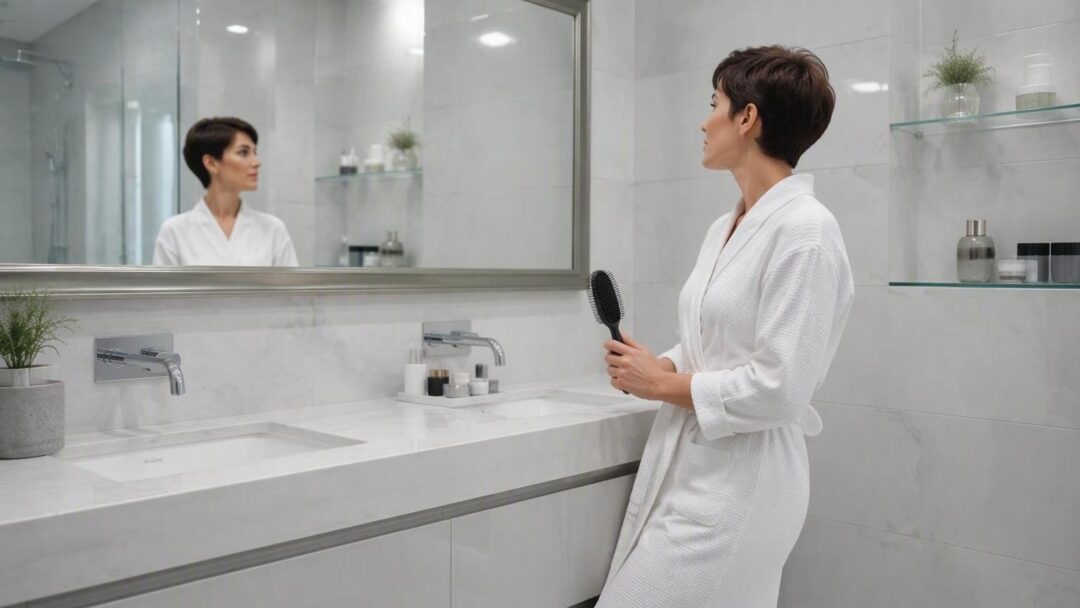 Maintaining a stylish pixie cut with daily care routines