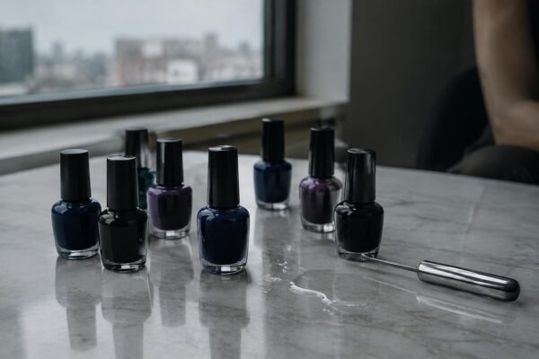 Beyond Black: Dark, Blue and Purple Manicures for Autumn