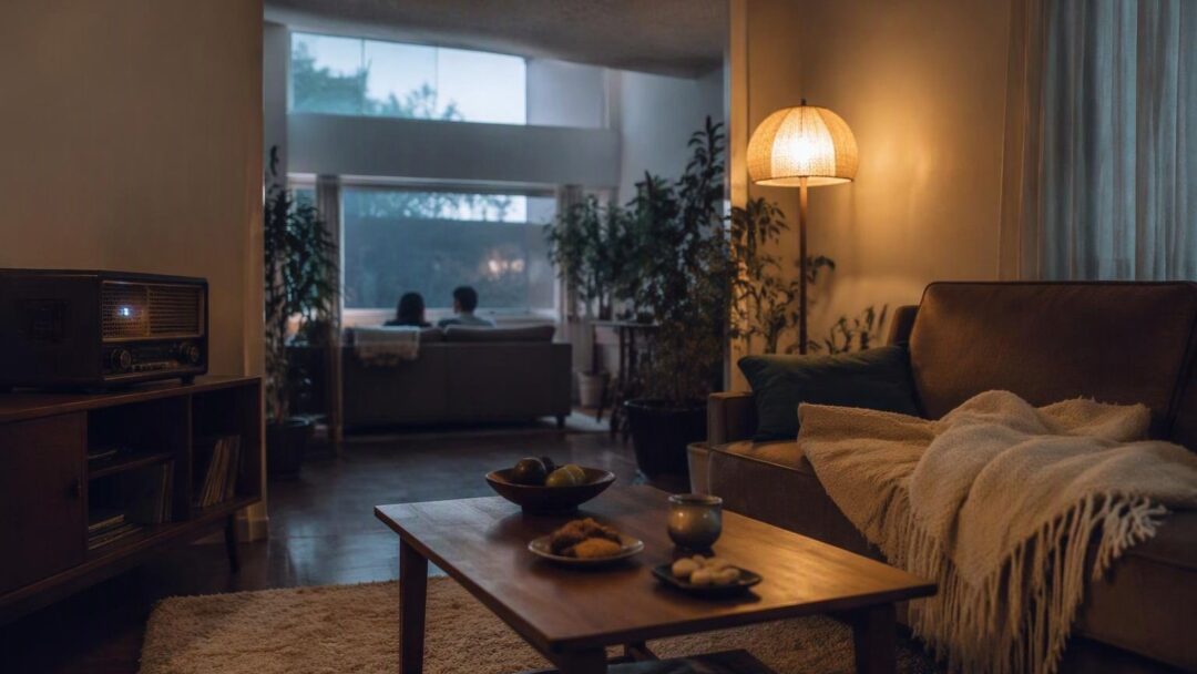 Cozy home evening followed by Alison’s joint 40th birthday celebration