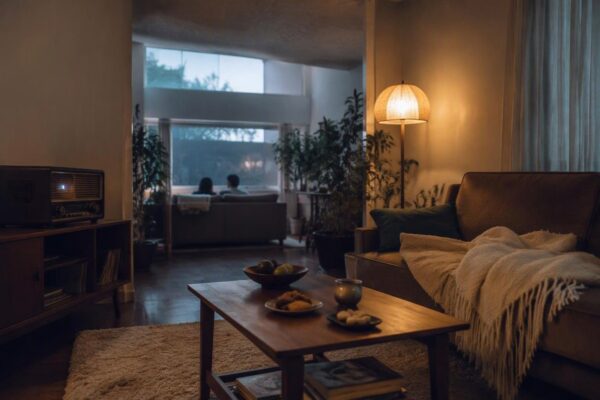 Cozy home evening followed by Alison’s joint 40th birthday celebration