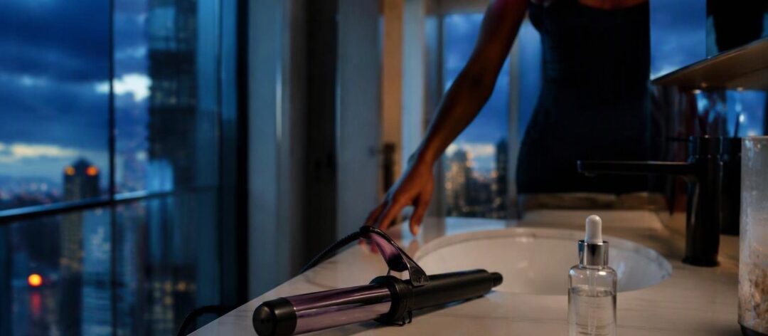 Natural curl care routine