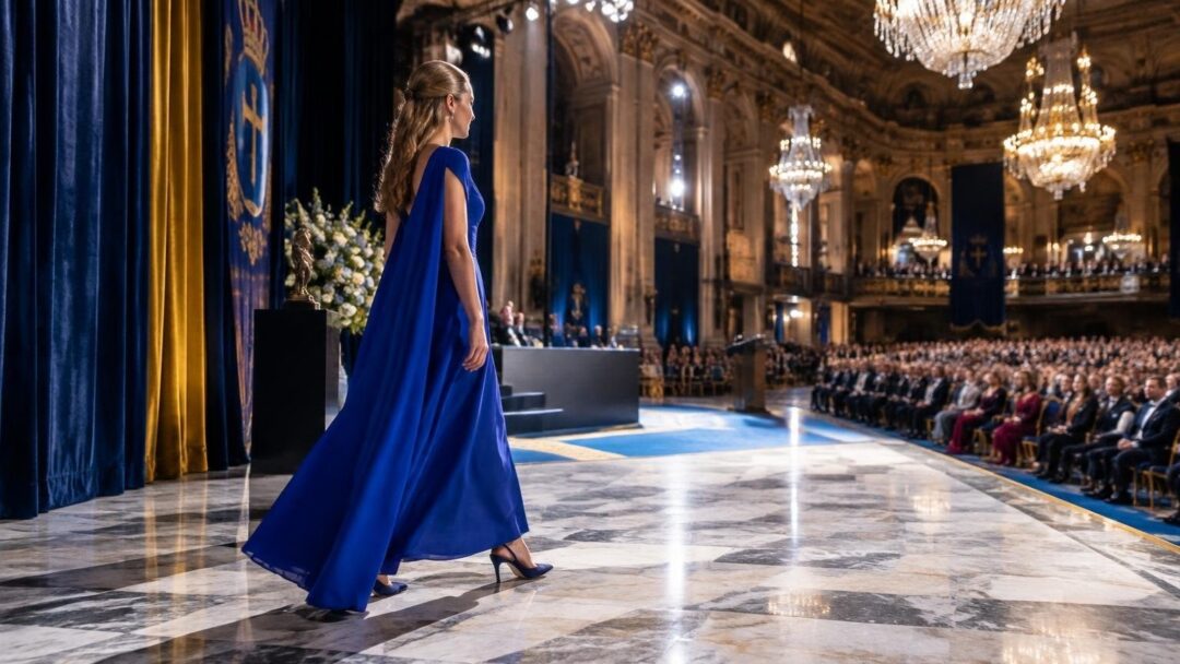 Royal family gathers, Infanta Sofia chooses navy sling-back heels