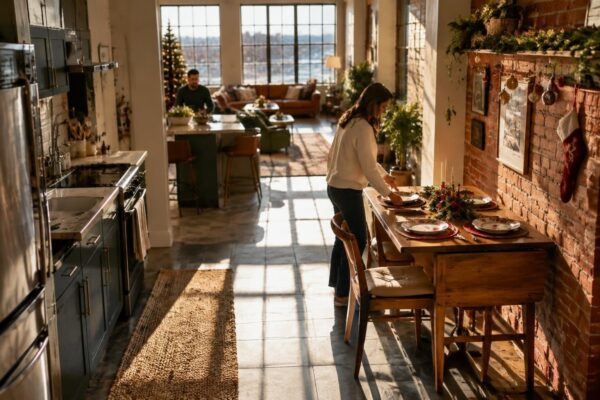 Tiny-home holiday hosting tips for small-space families