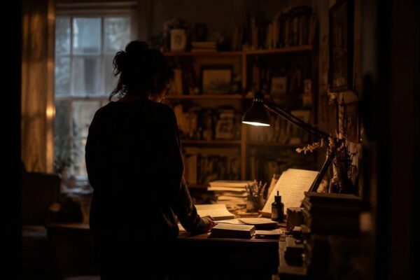 Verity film twist: deciphering the manuscript and hidden letter
