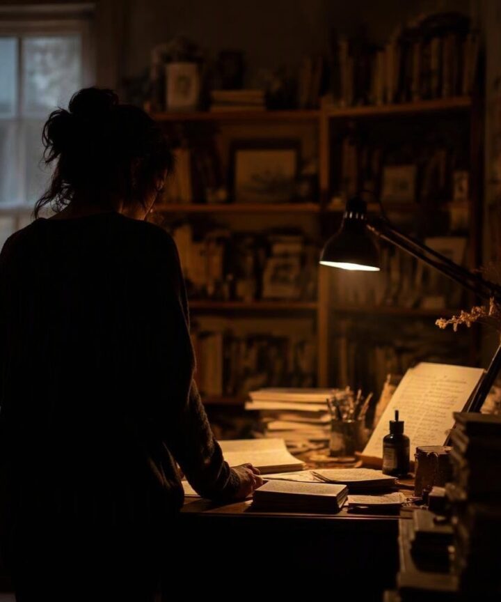 Verity film twist: deciphering the manuscript and hidden letter