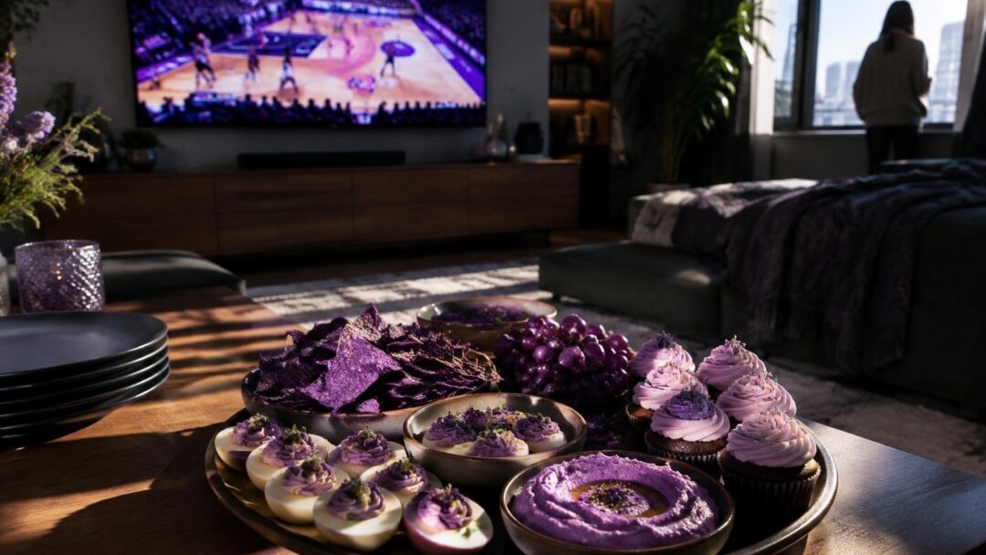 Weekend plans: watch the Valkyries and serve creative purple snacks