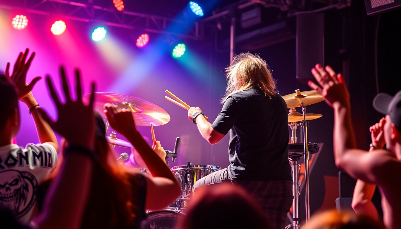 Nicko McBrain: il batterista degli Iron Maiden riprende le esibizioni con una cover band