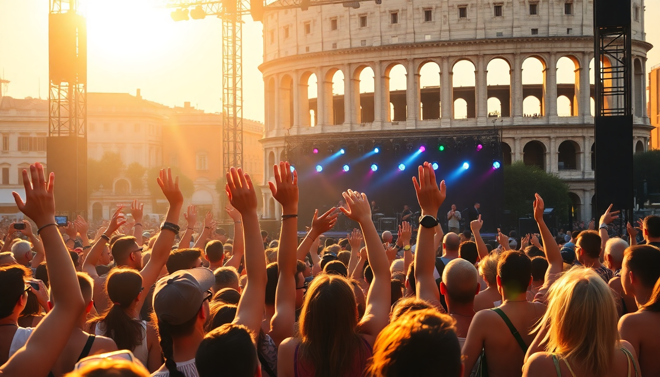Non perdere i concerti di luglio 2025 a Roma: ecco il programma