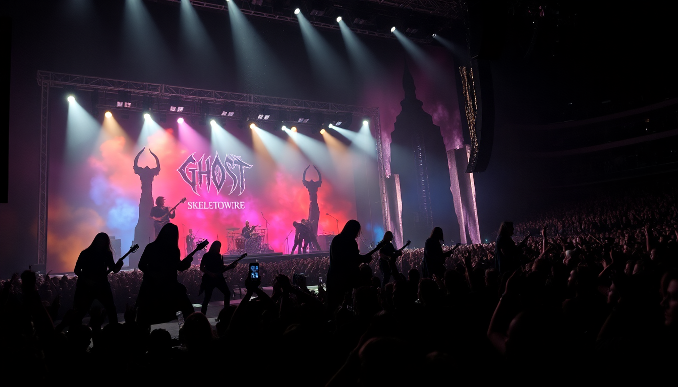 Scopri il nuovo Skeletour di Ghost: date e dettagli imperdibili