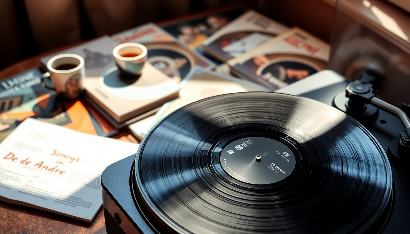 Scopri perché il vinile di De Andrè continua a incantare
