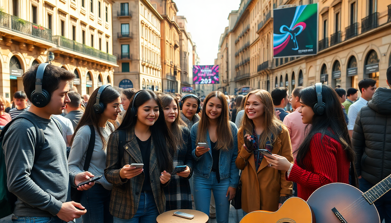 Classifica dei brani più ascoltati in Italia nel 2025