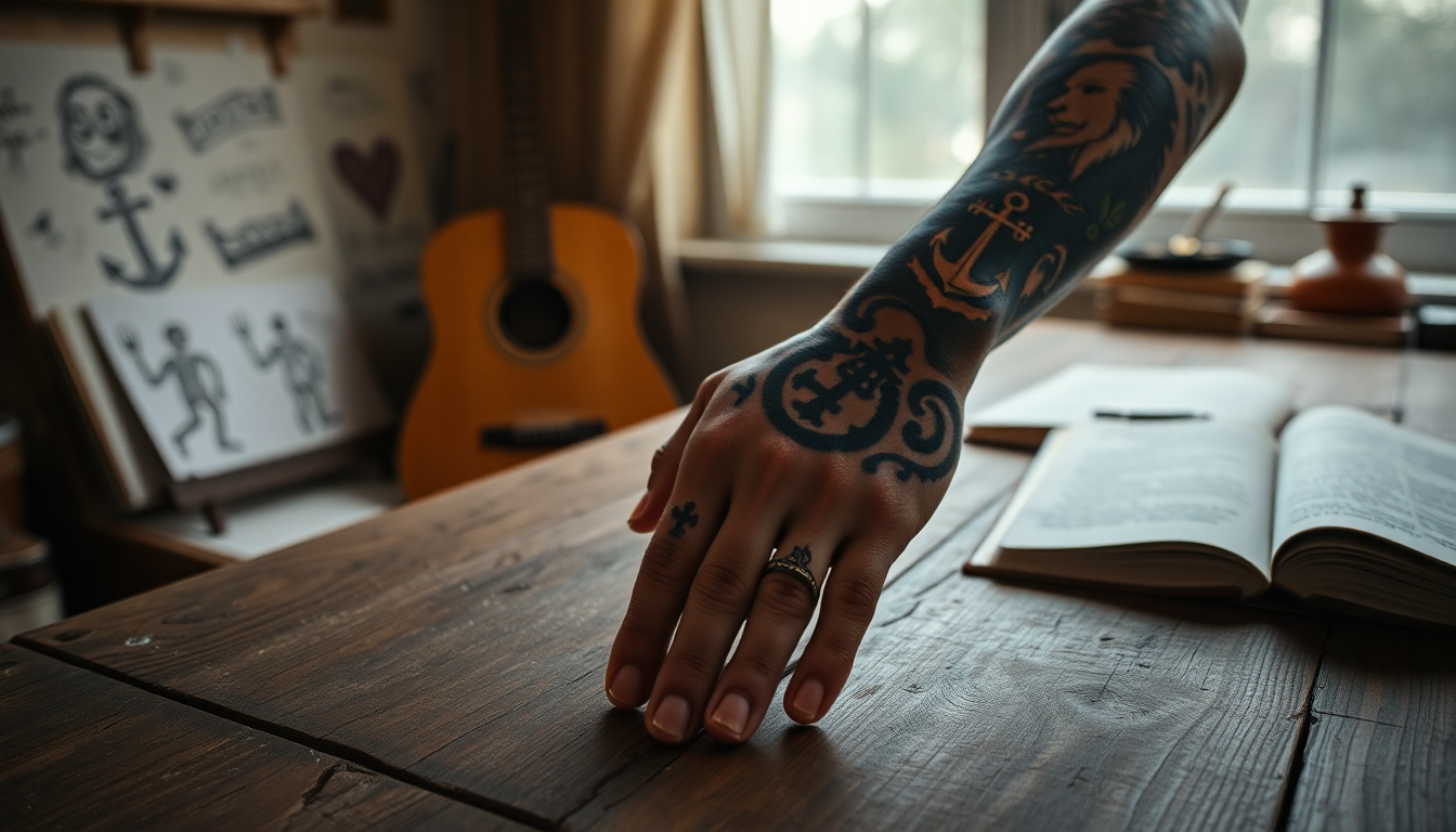 Scopri il significato dei tatuaggi di Fedez e la sua evoluzione personale