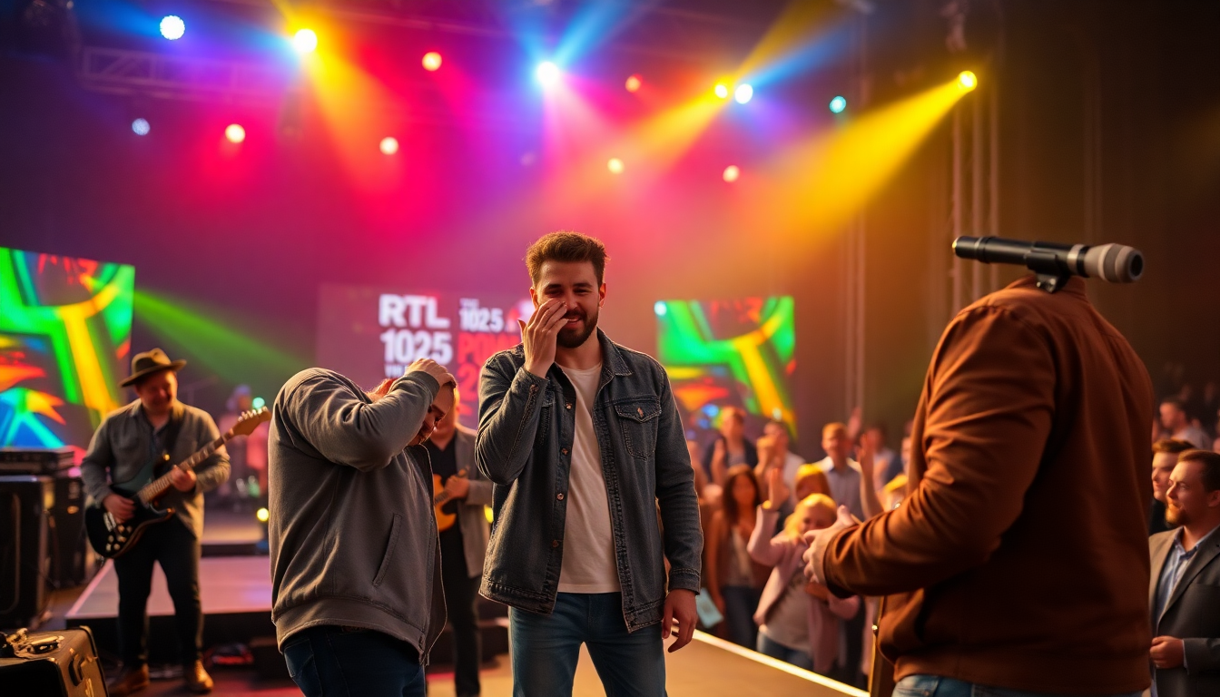 La divertente gaffe di Rkomi agli RTL 102.5 Power Hits Estate 2025