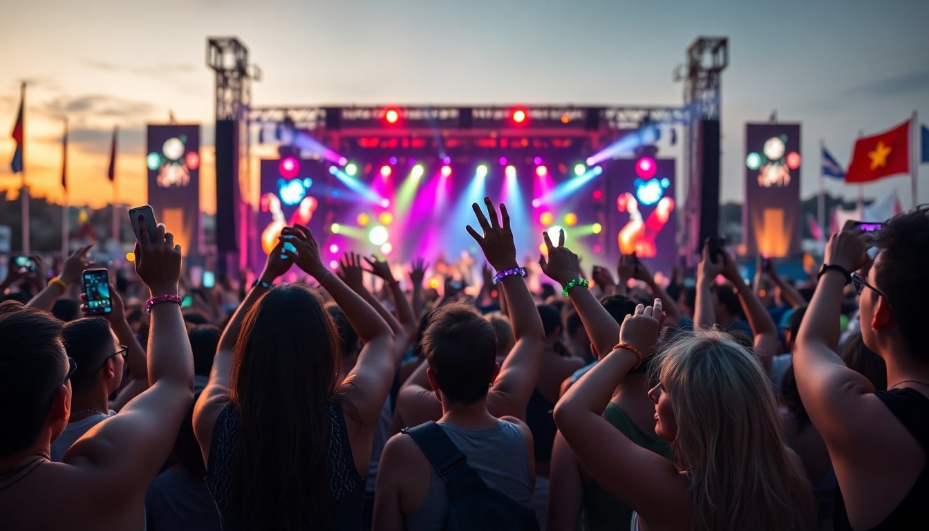 Concerti: tendenze e statistiche del mercato musicale nel 2025