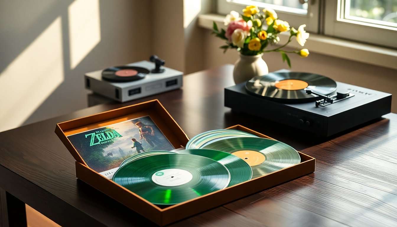 Il cofanetto in vinile di The Legend of Zelda: Breath of the Wild è in arrivo