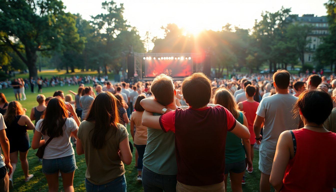 Scopri gli eventi musicali di oggi in Italia