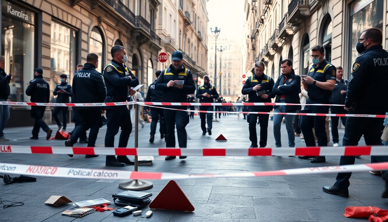 Sparatoria in centro di città: i dettagli dell’incidente
