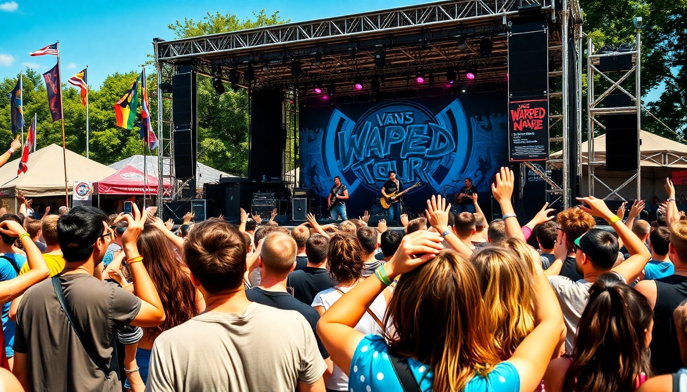 Vans Warped Tour 2026: nuove fermate in America e all’estero per un’esperienza imperdibile!