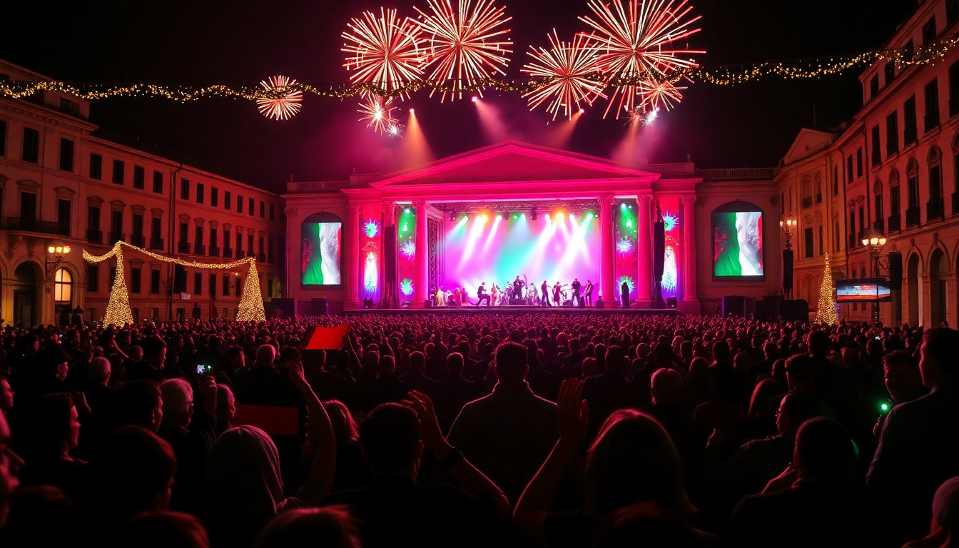 Concerti di Capodanno 2026 in Italia: I Migliori Artisti da Non Perdere