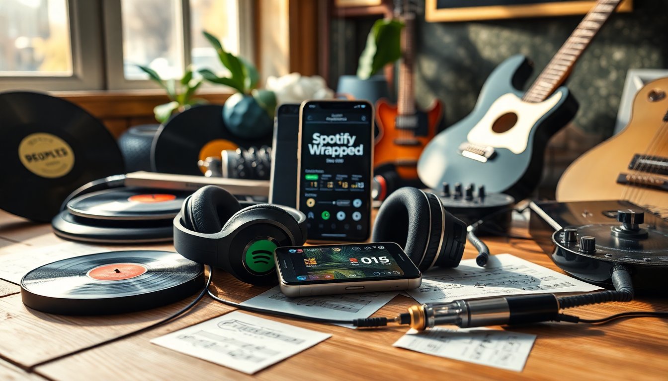 I Top Artisti e Brani di Spotify Wrapped 2025: Scopri le Tendenze Musicali dell’Anno