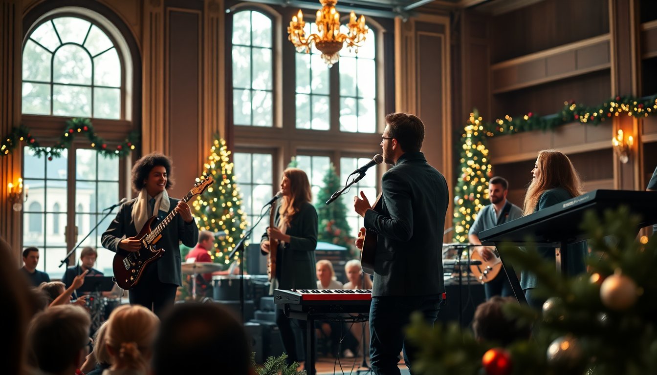“Natale e Musica: Le Nuove Stelle del Pop Pronte a Sfidare Mariah Carey”