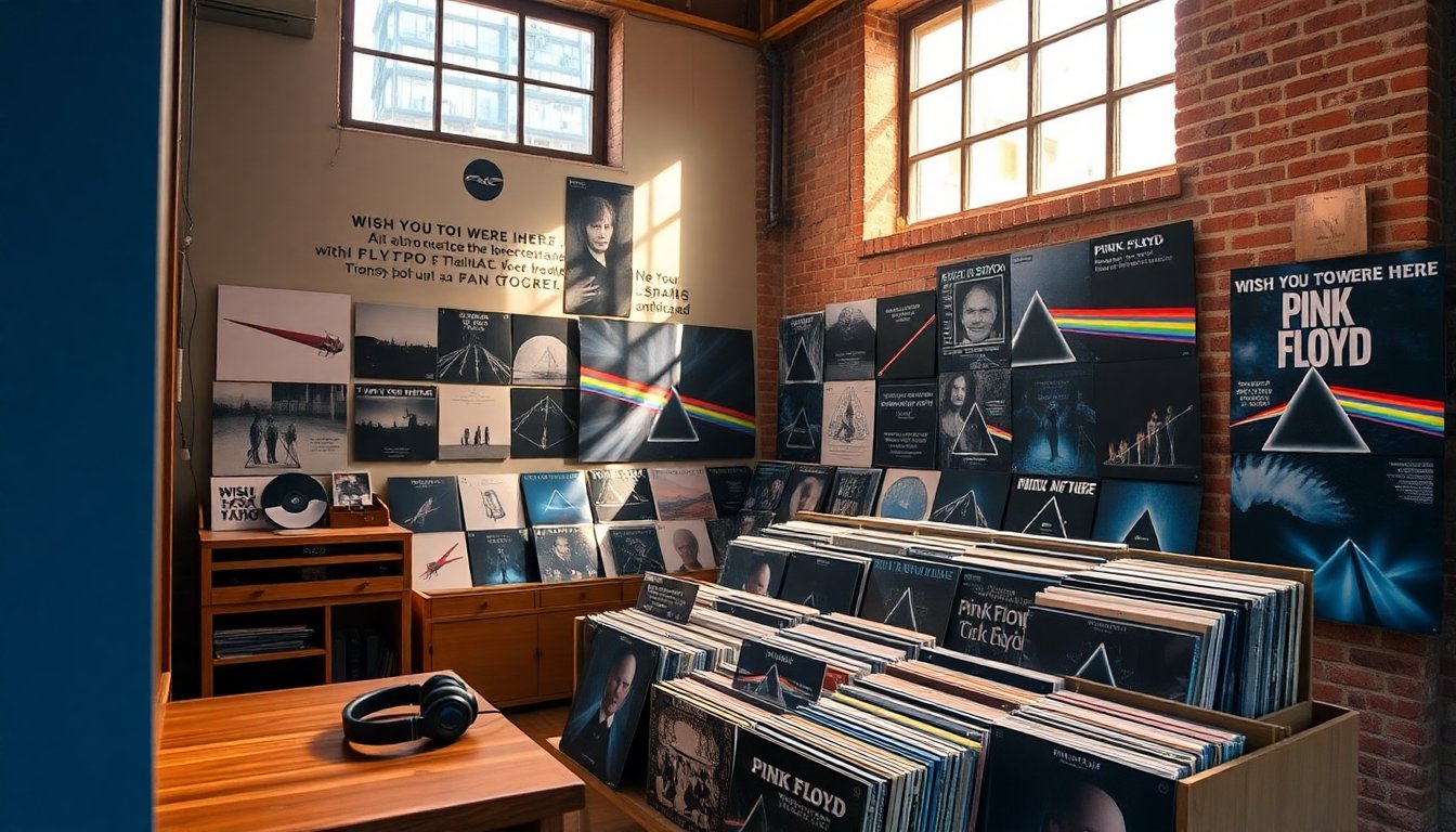 Pop up store a Milano per il 50° anniversario di Wish You Were Here dei Pink Floyd