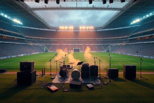Performance dei Killers prima di Arsenal-Paris Saint-Germain: atmosfera da concerto a Budapest