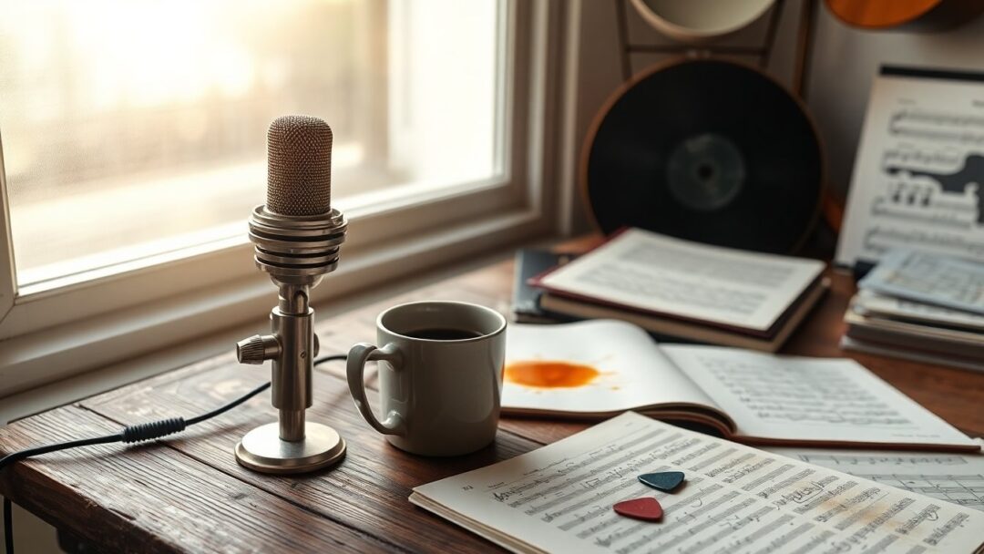 Come condurre un'intervista musicale con domande aperte che generano storie