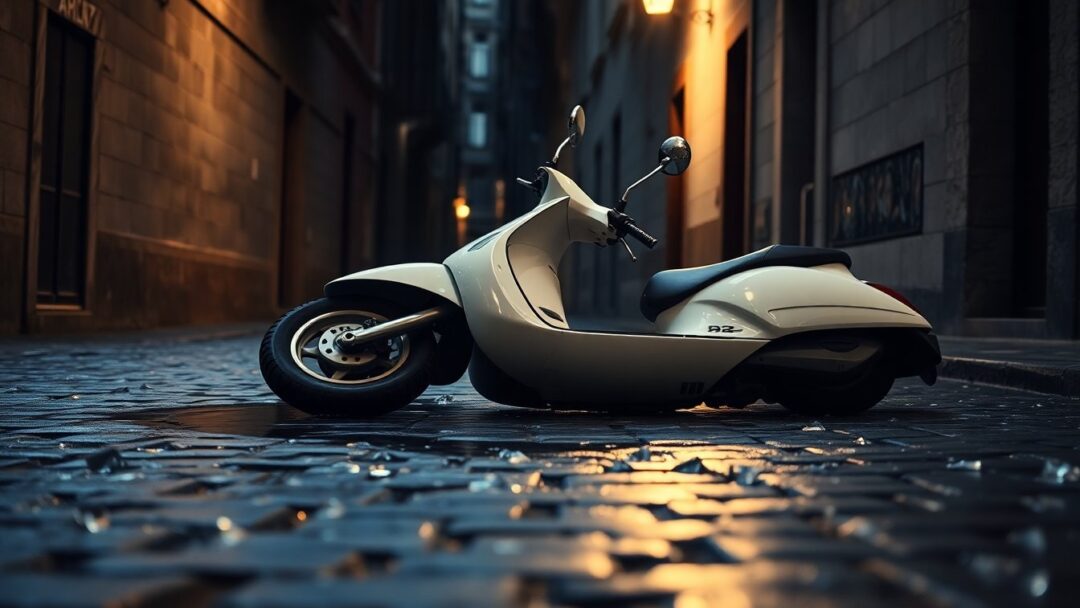 Incidente mortale in via Perlasca: giovane donna sbalzata dallo scooter