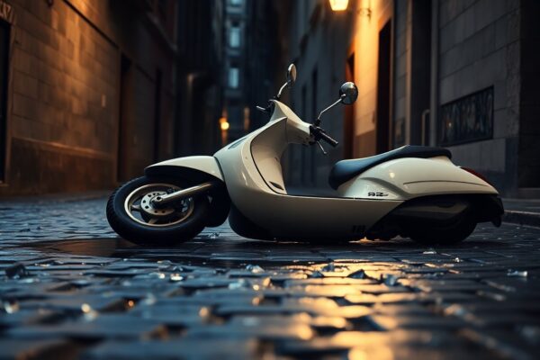 Incidente mortale in via Perlasca: giovane donna sbalzata dallo scooter