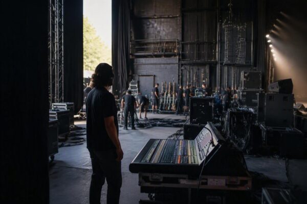 Backstage concerti: ruoli e fasi dalla load-in al soundcheck
