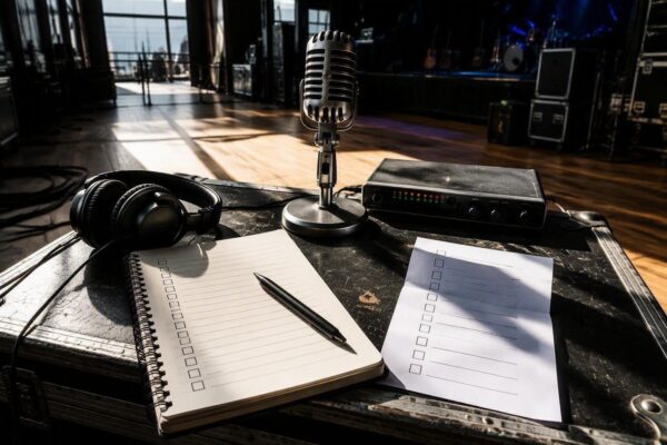 Checklist per recensire un concerto: suono, setlist, palco e coerenza