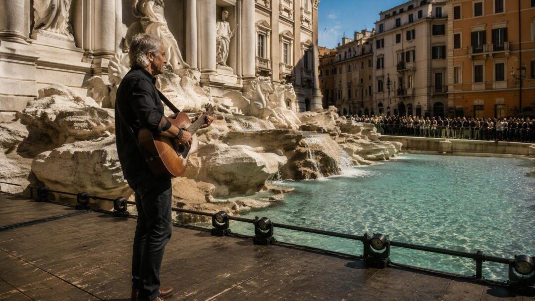 Guccini, il cantautore che conquistò Roma con la sua musica