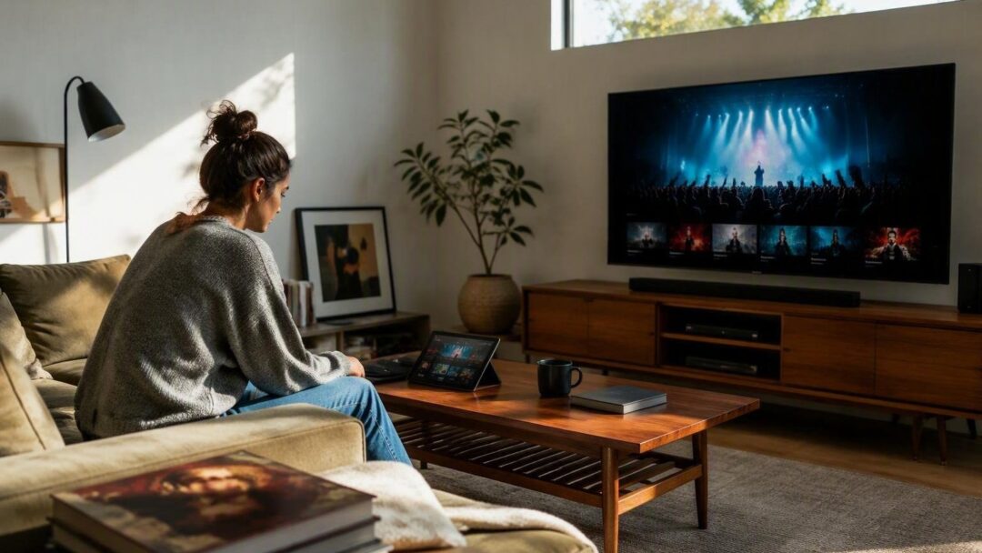 Come seguire concerti in TV e streaming con alert, playlist e archivi