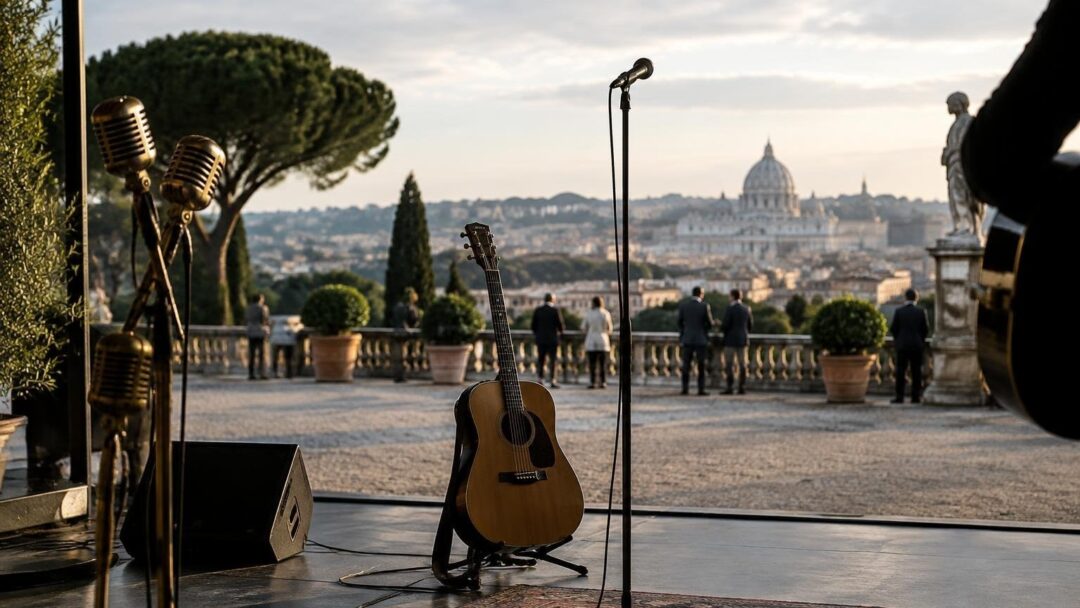 Il ritorno di Claudio Baglioni con il figlio chitarrista a Roma