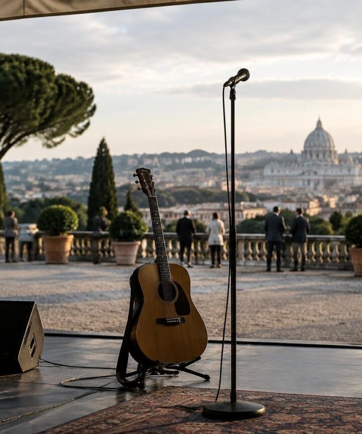 Il ritorno di Claudio Baglioni con il figlio chitarrista a Roma