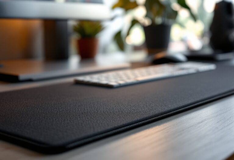 Tappetino da gaming ASUS ROG Scabbard II in uso