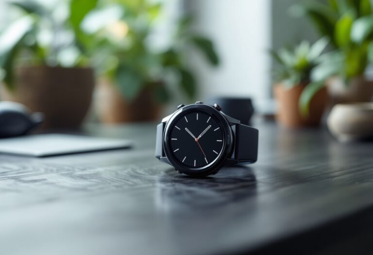 Amazfit GTR Mini in uso durante un allenamento all'aperto