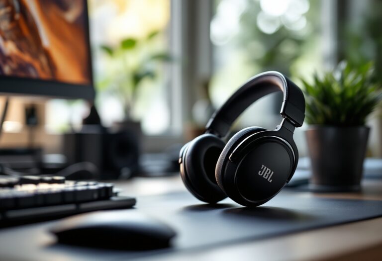 Cuffie da gaming JBL Quantum 100 con microfono