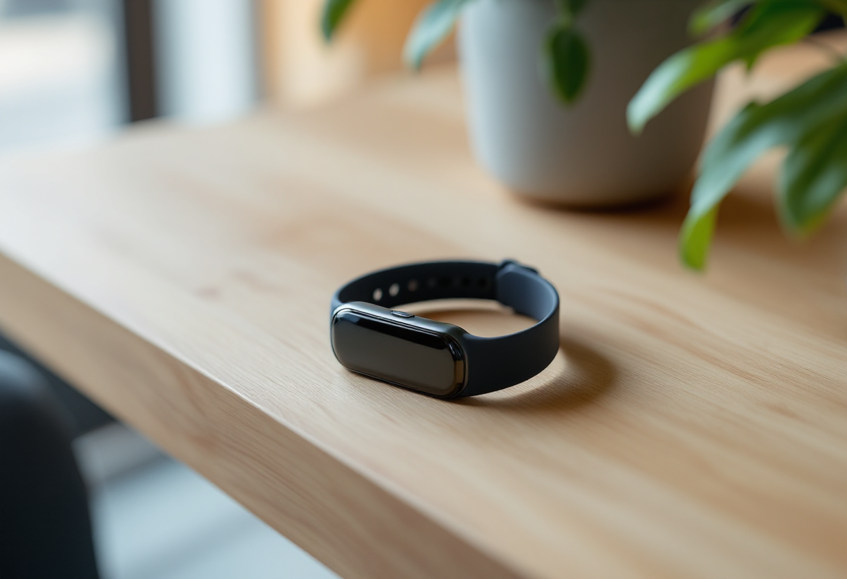 Huawei Band 9 in uso per monitorare il benessere