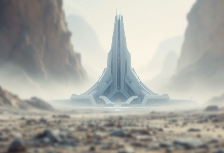 George Lucas con i personaggi iconici di Star Wars