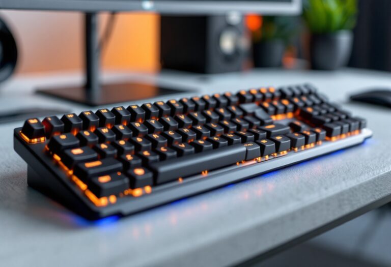 Tastiera meccanica Lemokey L5 HE 8K per il gaming