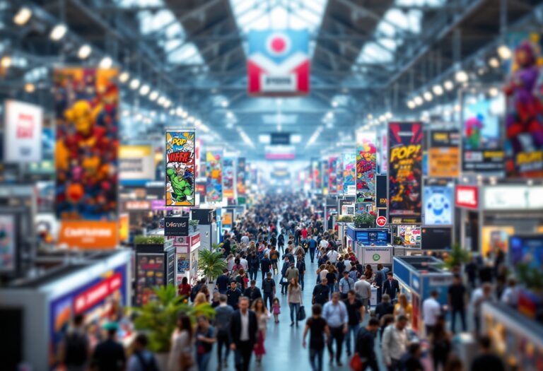 Immagine della fiera Megacon 2024 a Genova